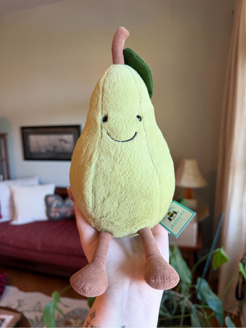 NWT Jellycat Pear